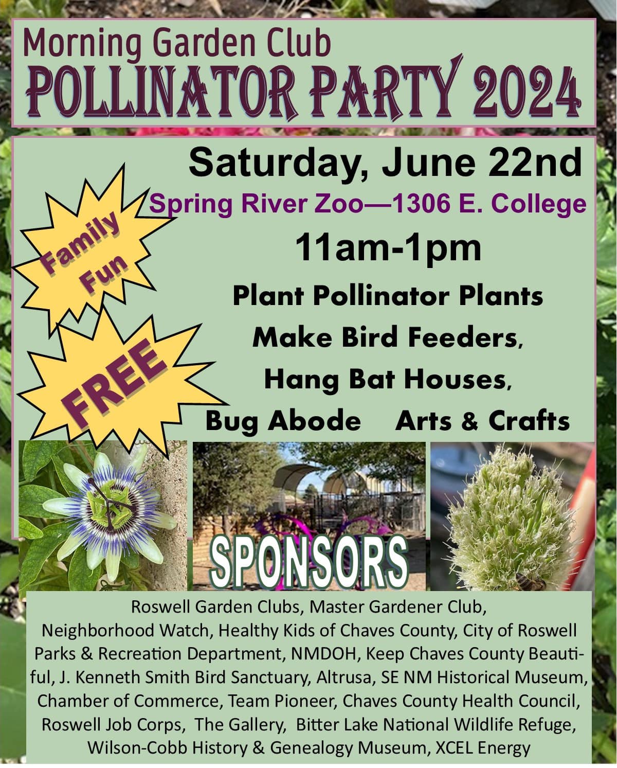 Morning Garden Club Flyer