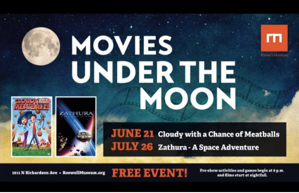 Movies Under the Moon at the Roswell Museum