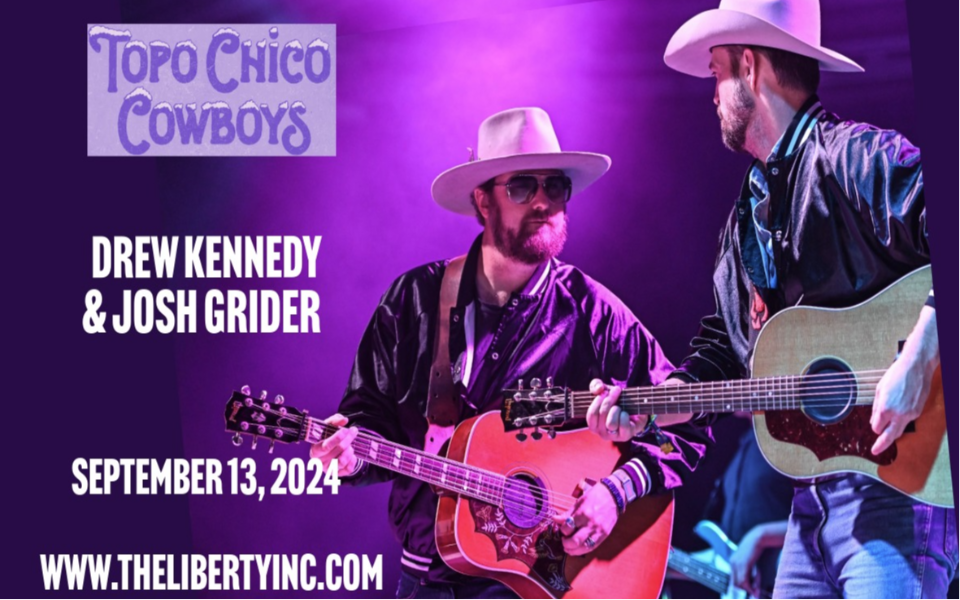 The Topo Chico Cowboys are set to perform at The Libert Sept. 13, 2024 in Roswell, New Mexico.