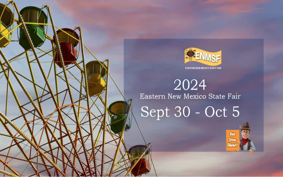 Image from www.enmsf.com that details the dates for the 2024 ENMSF in Roswell, New Mexico.