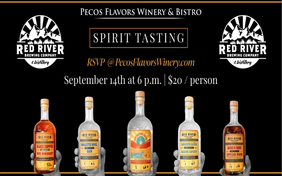 The Pecos Flavors Winery + Bistro announces a collaboration with the Red River Brewing Company.