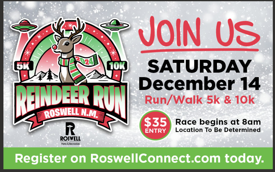 5k/10k Reindeer Run with the cost of event