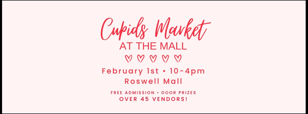 Cupids Market at The Mall with date and time