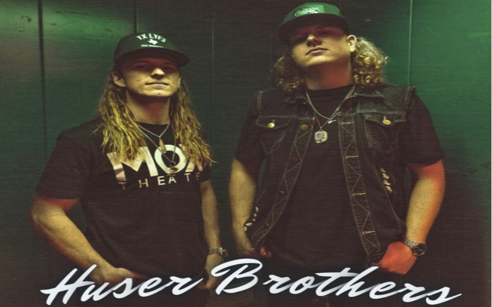 Huser Brothers are set to perform at The Liberty in January 2025. Image of the two brothers.