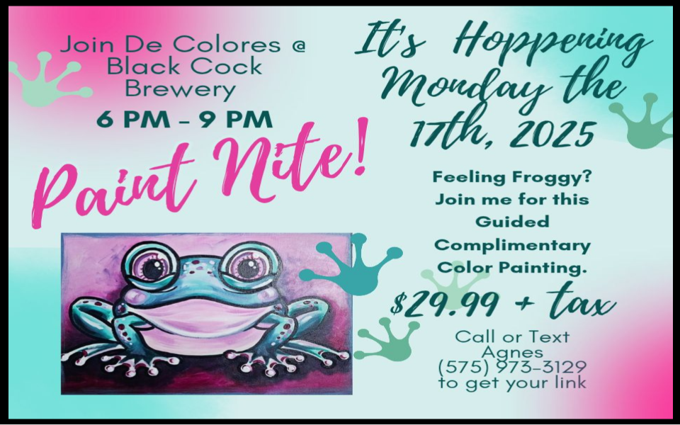 It's Hoppening Paint Nite event image.